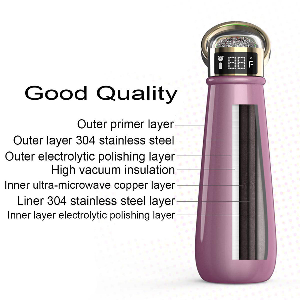 Large Capacity Thermos with LED Temperature Display