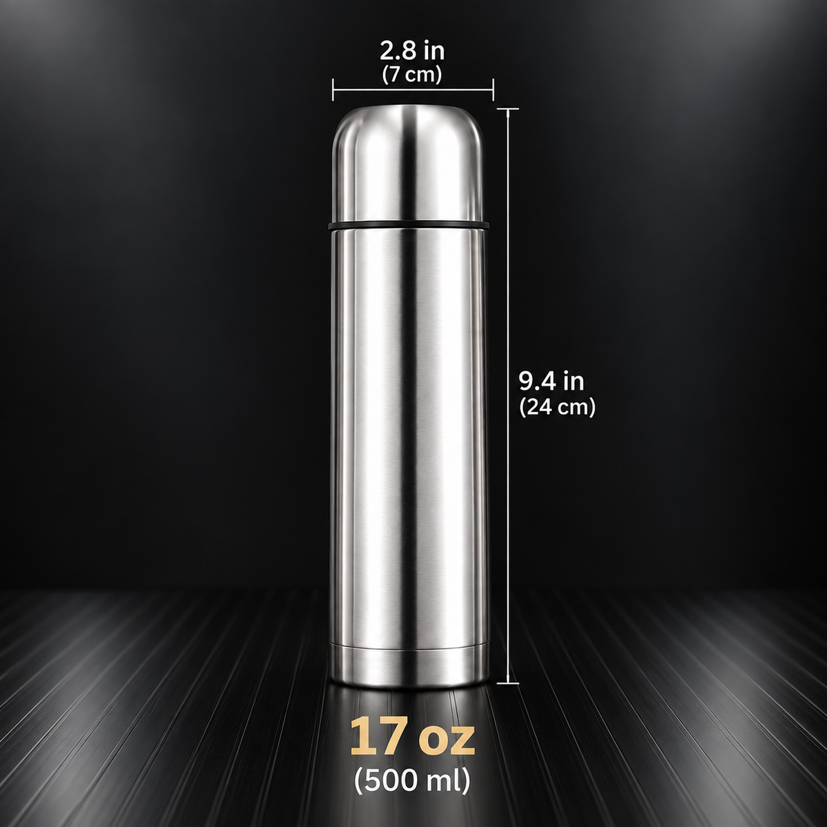 TempKeep Insulated Stainless Steel Bottle